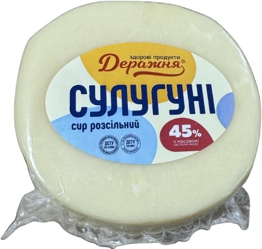 Сир сулугуні 45% ДЕРАЖНЯ, 500г